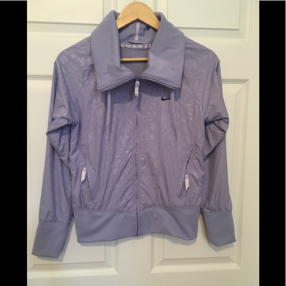 Nike lavender purple athletic jacket - size Small